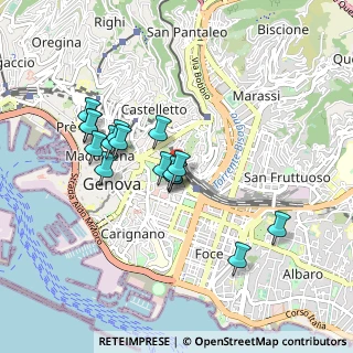 Mappa Via Galata, 16122 Genova GE, Italia (0.78938)