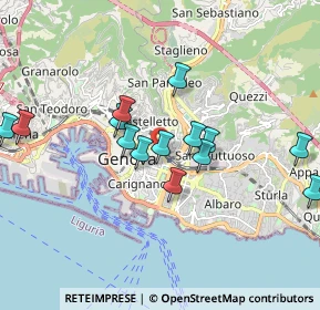Mappa Via Galata 97 c rosso, 16122 Genova GE, Italia (1.74571)