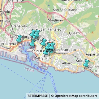 Mappa Via Galata, 16122 Genova GE, Italia (1.32833)