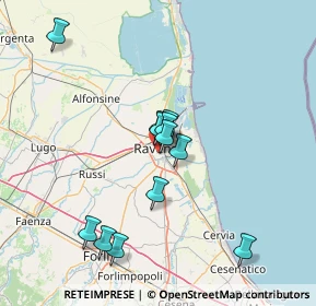 Mappa Via Monte Nero, 48121 Ravenna RA, Italia (12.795)