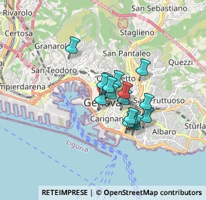 Mappa Piazza Raffaele de Ferrari, 16121 Genova GE, Italia (1.0475)