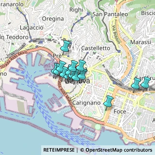 Mappa Piazza Raffaele de Ferrari, 16121 Genova GE, Italia (0.60563)