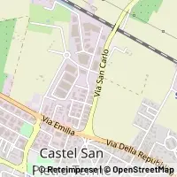 Карта Castel San Pietro Terme