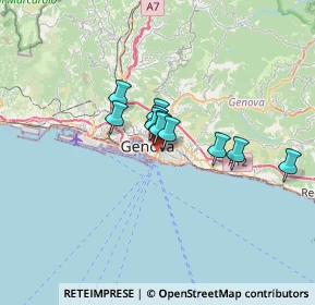 Mappa SS 1, 16121 Genova GE, Italia (3.96182)