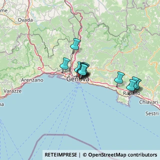 Mappa SS 1, 16121 Genova GE, Italia (9.60786)
