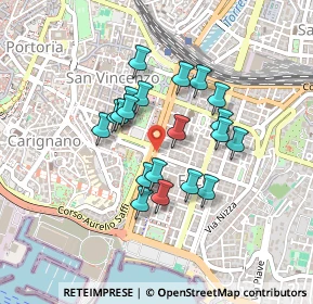 Mappa SS1, 16121 Genova GE, Italia (0.3515)