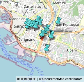 Mappa SS 1, 16121 Genova GE, Italia (0.591)