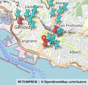 Mappa SS 1, 16121 Genova GE, Italia (0.9415)