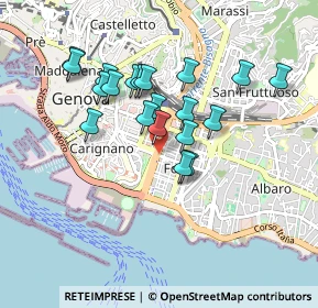 Mappa SS 1, 16121 Genova GE, Italia (0.774)