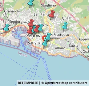 Mappa SS1, 16121 Genova GE, Italia (2.21286)