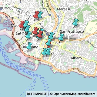 Mappa Via 8, 16129 Genova GE, Italia (0.8615)
