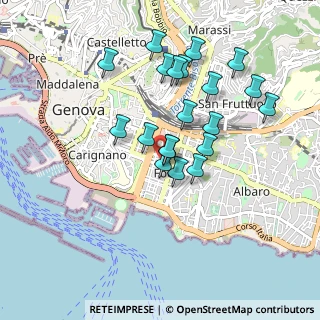 Mappa Via 8, 16129 Genova GE, Italia (0.827)