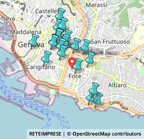 Mappa Via Pisacane, 16121 Genova GE, Italia (0.784)