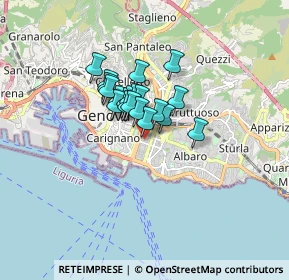 Mappa Via Pisacane, 16121 Genova GE, Italia (0.9965)