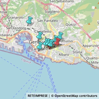 Mappa Via 8, 16129 Genova GE, Italia (0.75364)