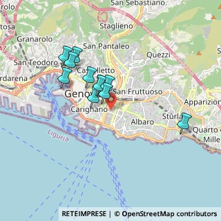 Mappa Genova, 16129 Genova GE, Italia (1.52636)