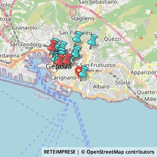 Mappa Genova, 16129 Genova GE, Italia (1.39944)
