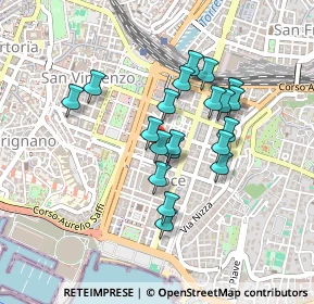 Mappa Via Pisacane, 16121 Genova GE, Italia (0.364)