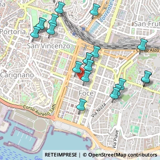 Mappa Via 8, 16129 Genova GE, Italia (0.572)