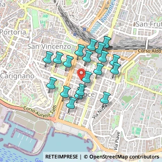 Mappa Via 8, 16129 Genova GE, Italia (0.359)