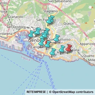 Mappa Via Cipro, 16129 Genova GE, Italia (1.272)