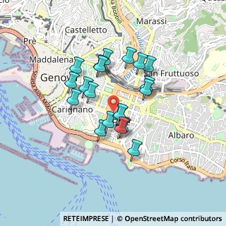Mappa Via Cipro 42-44-46 RR, 16129 Genova GE, Italia (0.691)
