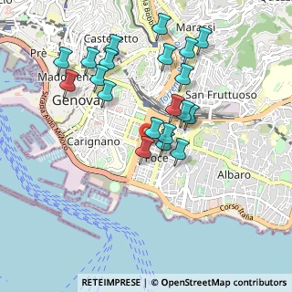 Mappa Via Cipro 42-44-46 RR, 16129 Genova GE, Italia (0.928)