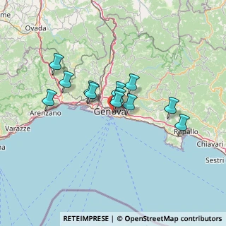 Mappa Via Cipro, 16129 Genova GE, Italia (10.80833)