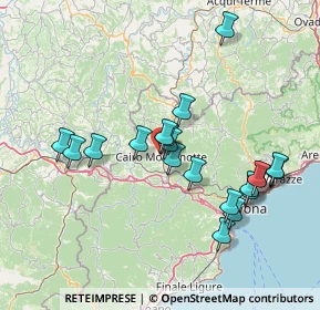 Mappa Via Baccino, 17014 Cairo Montenotte SV, Italia (14.569)