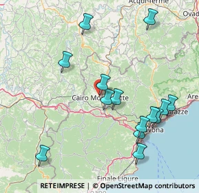 Mappa Via Baccino, 17014 Cairo Montenotte SV, Italia (17.41929)