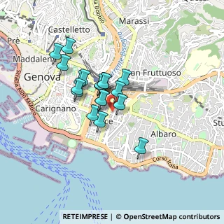 Mappa Via Carlo pisacane 17a cancello, 16129 Genova GE, Italia (0.63737)