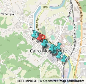 Mappa Corso Dante Alighieri, 17014 Cairo Montenotte SV, Italia (0.31571)