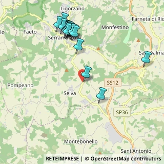 Mappa Via Giardini Sud, 41028 Serramazzoni MO, Italia (2.369)