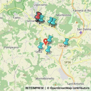 Mappa Via Giardini Sud, 41028 Serramazzoni MO, Italia (2.0325)