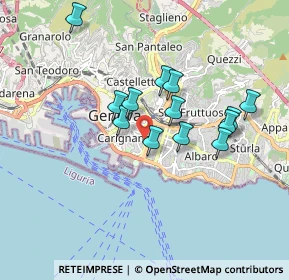 Mappa Scalinata del Milite Ignoto, 16121 Genova GE, Italia (1.52769)