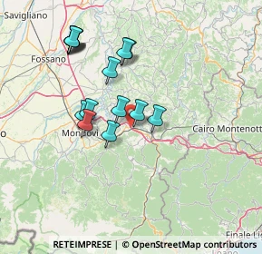 Mappa Località Bricchetto, 12076 Lesegno CN, Italia (13.912)