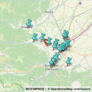 Mappa Via Graffino, 12010 Bernezzo CN, Italia (6.34111)