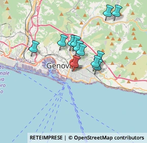 Mappa Via Giuseppe Casaregis, 16100 Genova GE, Italia (2.925)