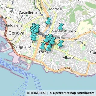 Mappa Piazza Scio, 16129 Genova GE, Italia (0.646)
