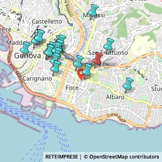 Mappa Piazza Scio, 16129 Genova GE, Italia (1.0365)
