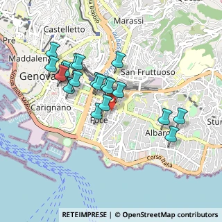 Mappa Piazza Scio, 16129 Genova GE, Italia (0.842)