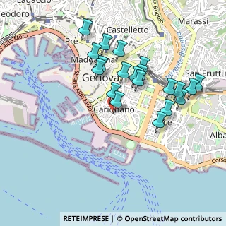 Mappa Via Corsica, 16128 Genova GE, Italia (0.899)