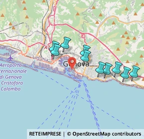 Mappa Via Al Molo Giano, 16123 Genova GE, Italia (3.82818)