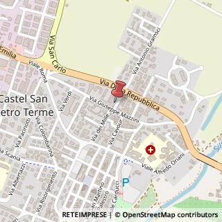 Mappa Via Antonio Gramsci, 33, 40024 Castel San Pietro Terme, Bologna (Emilia Romagna)