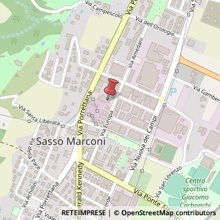 Mappa Via Europa, 7, 40037 Sasso Marconi, Bologna (Emilia Romagna)