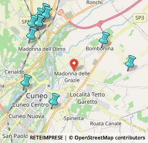 Mappa Via Castelletto Stura, 12100 Cuneo CN, Italia (2.86091)
