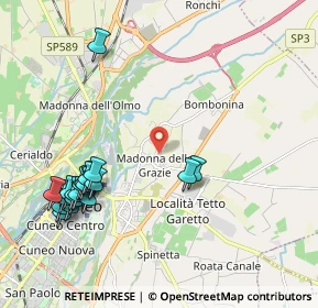 Mappa Via Castelletto Stura, 12100 Cuneo CN, Italia (2.419)