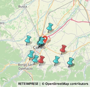 Mappa Via Castelletto Stura, 12100 Cuneo CN, Italia (6.48615)