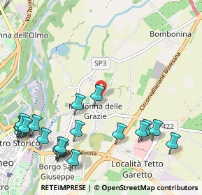 Mappa Via Castelletto Stura, 12100 Cuneo CN, Italia (1.4015)