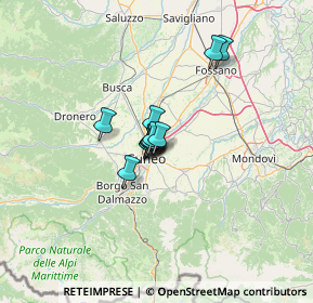 Mappa Via Castelletto Stura, 12100 Cuneo CN, Italia (6.83667)